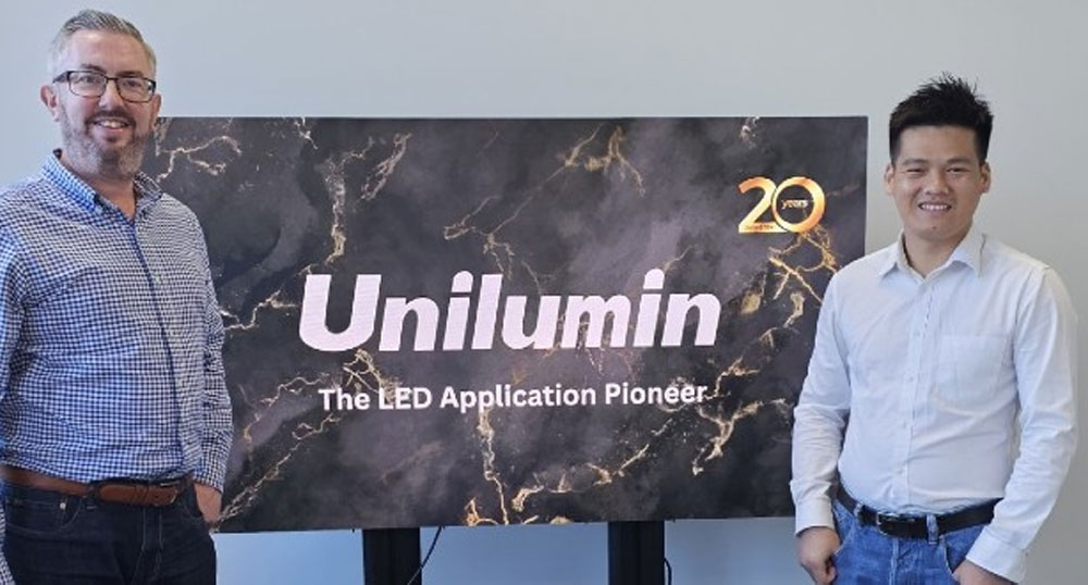 Onemedia ficha a Unilumin como primer fabricante de pantallas LED